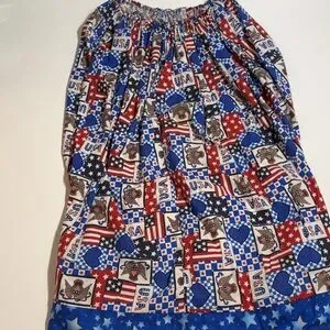 HAND MADE AMERICA USA SKIRT