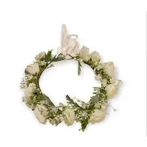 Handmade Adorable White Tiara