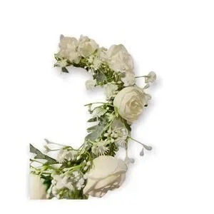 Handmade Adorable White Tiara