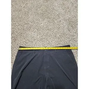 Hang Ten Charcoal Grey Shorts Men's 40 Chino Hybrid Board Surf Casual Drawstring