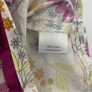 Hanna Andersson Girls Floral Cotton Dress 100 US4