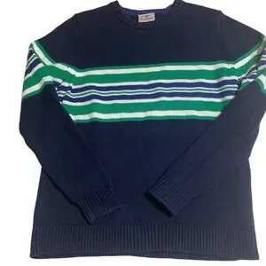 Hanna Andersson Striped Crewneck Sweater Size 12 (150)