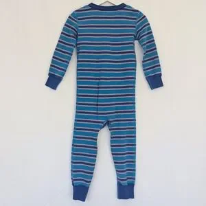 Hanna Andersson Zip Sleeper In Stripes 3T Or 90cm