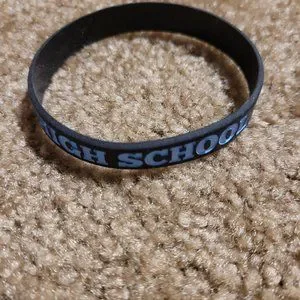 Harlan High School Hawk Cheer Stretch Bracelets