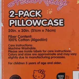 Hello Kitty Halloween Standard Pillowcases 2 Pack Pumpkins