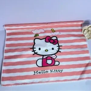 Hello Kitty Pink and White BNWT microfiber towel