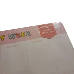 Hello Kitty Weekly Planner Pad