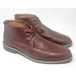 Helm The Hynes Chukka Boots in Brown - Men's Size 12 - M00522 Made in Brazil