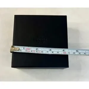 Hermes Empty Small Box Square Gift Present Storage Box 4.25"x4.25"x2"