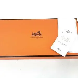 Hermès Kelly Black Leather Gloves with Gold Hardware - Size Medium