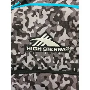 High Sierra RipRap Backpack Camo Adult Book Bag Padded Zip Pockets Travel School
