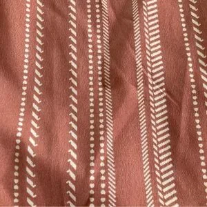 Hint Of Blush Striped Pink And White Dress Girls Size 12