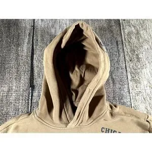 Hollister Nba Pullover Hoodie Small Team Logos Basketball Graphic Brown Unisex