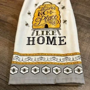 Homemade Crochet Decorative Towel Honeycomb‎ And Bees