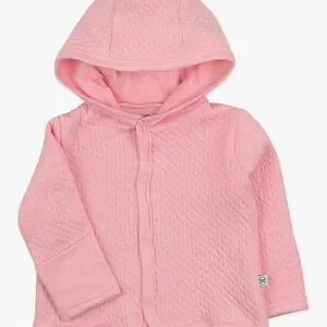 HonestBaby Girl Bundle Pink Quilted Set Organic Cotton Size 0-3M