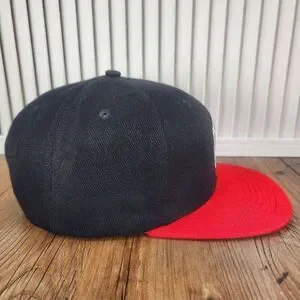 Hop Valley Brewing Co. Hat Cap Snapback Black Red Logo Craft Beer IPA Oregon Men