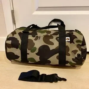 ⭐️Host Pick-A Bathing Ape BAPE Duffle Gym Shoulder bag