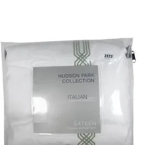 Hudson Park Italian Linens Tivoli Full/Queen Duvet Cover Sateen Open Box