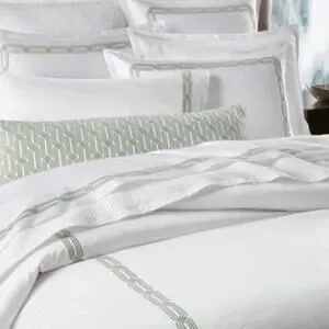 Hudson Park Italian Linens Tivoli Full/Queen Duvet Cover Sateen Open Box