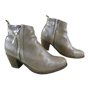 Humanoid Sterre Metallic Ankle Boot US 7.5 EU 39 #783