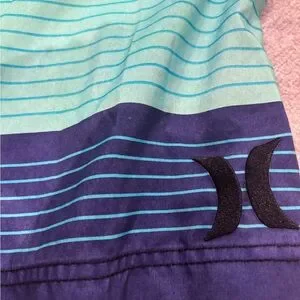 Hurley Men’s Swim Trunks – Size 30 – Multi-Color Blue