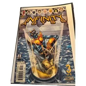 Infinity Abyss #3 Comic Book Marvel Comics Thanos Starlin Milgrom 2002