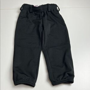 Intensity Girls Size S (7) Black Pull On Softball Pants with Back Pocket