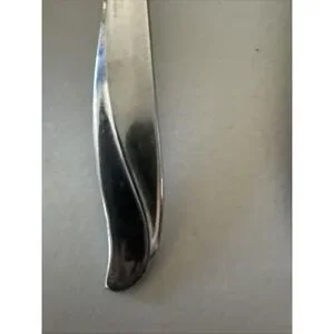 International Silver 100 Stainless Steel Impression Round Soup Spoon USA