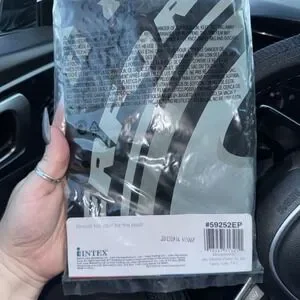 INTEX Black Gray TIRE Color Pool Floating Tube 36" Diameter New 2013 HTF