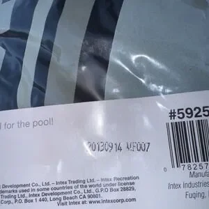 INTEX Black Gray TIRE Color Pool Floating Tube 36" Diameter New 2013 HTF