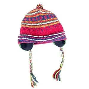 Invisible World Hand Made in Ecuador Wool‎ Blend Hat L