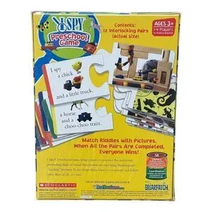 Ispy Preschool Game Briarpatch New sealed