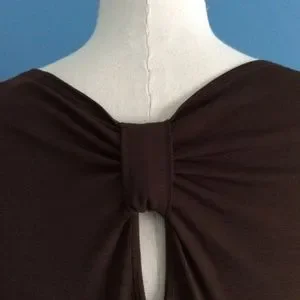 IZ Byer Lace Trim Scoop Neck Top