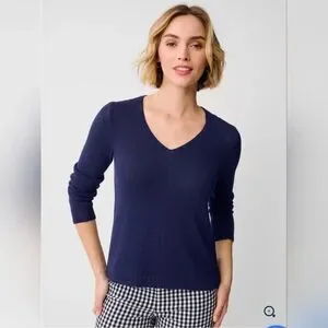 J. Mclaughlin Ludlow Sweater Blue Size SMALL