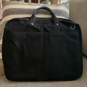 ✨JACK SPADE Green Street Canvas Laptop Bag & Card Holder