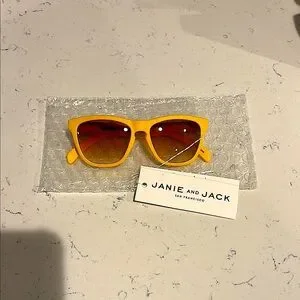 Janie and Jack Classic Yellow Sunglasses