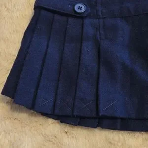JANIE AND JACK NAVY BLUE WOOL FULLY LINED SKIRT SIZE 12-18 MONTHS NWOT