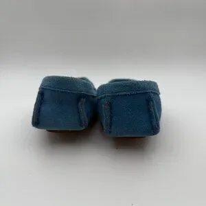 Janie & Jack‎ Boys Blue Suede Shoes Slip On Great For Easter Outfit Sz 10-11