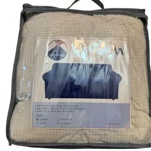 Jinamart White Stretch Chair Sofa Slipcover With Pillow Covers