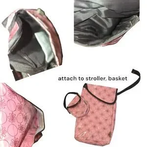 JJ Cole Collection Diaper And Wipes Travel Pod Bag