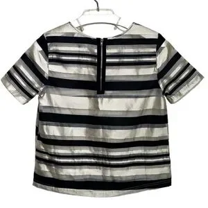 JOA Los Angeles Striped Top