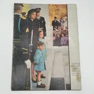 John F. Kennedy Life Magazine Memorial Edition President History Book Paperback