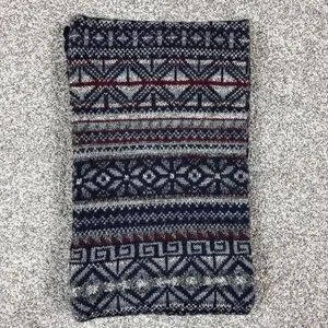 John Lewis And Co Fair Isle British Wool Scarf