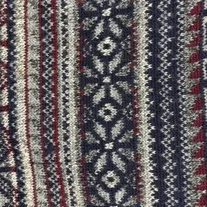 John Lewis And Co Fair Isle British Wool Scarf