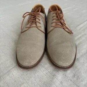 Johnston & Murphy Milliken Suede Derby Plain Toe Casual Brogue Men’s Size 8
