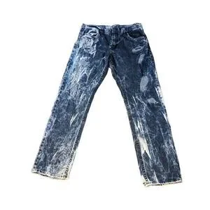 Jordan Craig distressed bleach jeans. 38/34