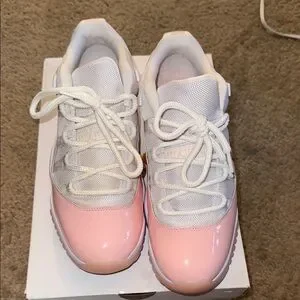 Jordan Women's Sneakers In Pink And White