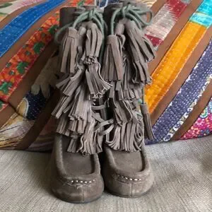 Joyfolie “Cheyenne” Genuine Suede Boots