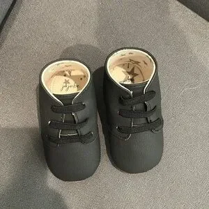 Ju-Ju-Be Chukka Boot Baby Shoes Size 3 Black