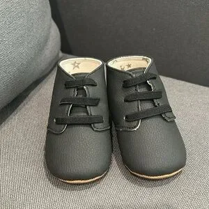 Ju-Ju-Be Chukka Boot Baby Shoes Size 3 Black
